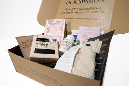 "Comfort In Crisis" Wellness Themed Gift Box For Healthcare Professionals | 3 CME AMA Credits Included