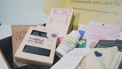 "Comfort In Crisis" Wellness Themed Gift Box For Healthcare Professionals | 3 CME AMA Credits Included